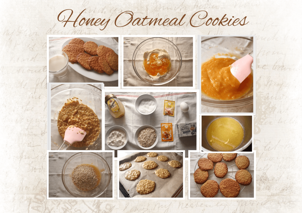 Oatmeal Honey Cookies